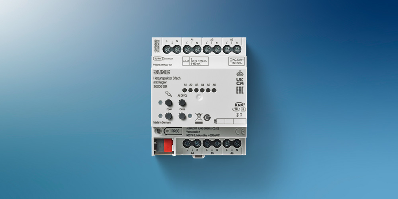 KNX Heizungsaktor 6-fach bei Kerber Elektrotechnik in Merching