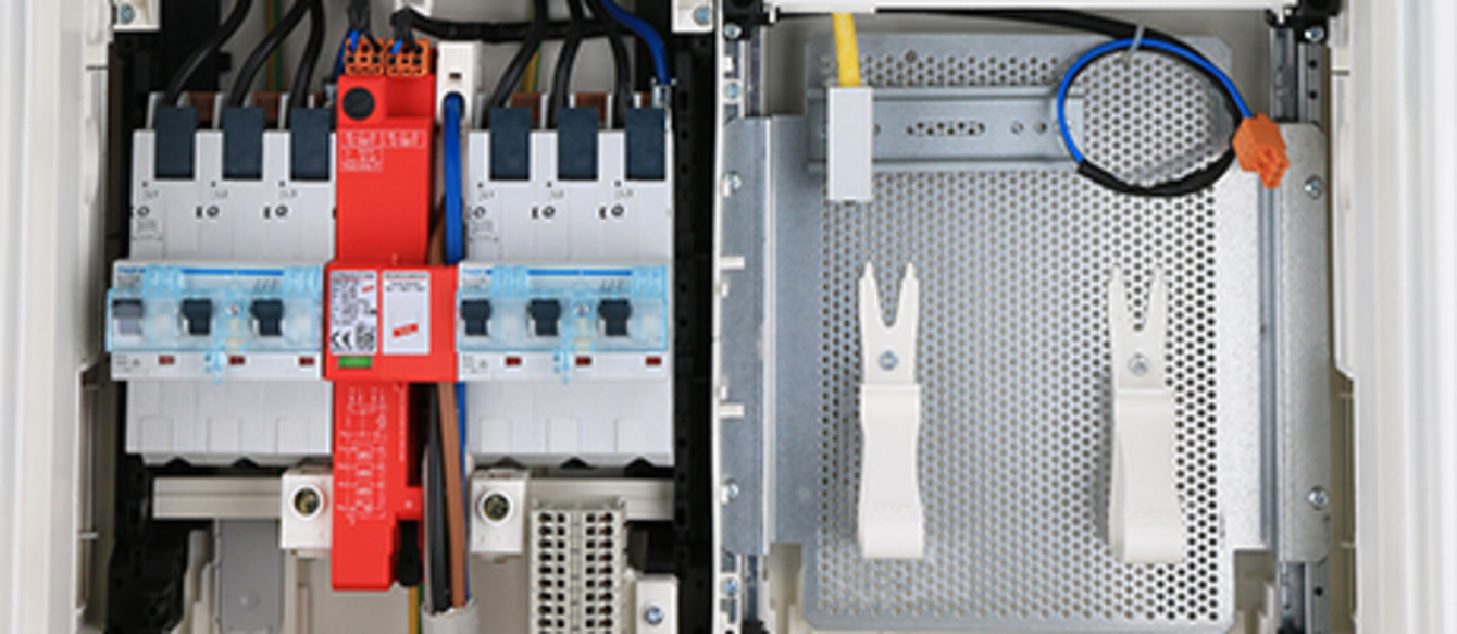 Hausanschluss, Zähler und Unterverteiler bei Kerber Elektrotechnik in Merching